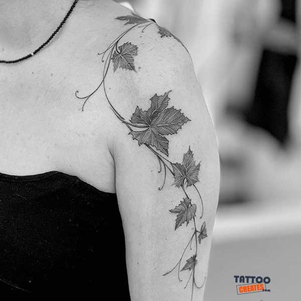 50+ Awesome Leaf Tattoos With Meaning (New Designs)