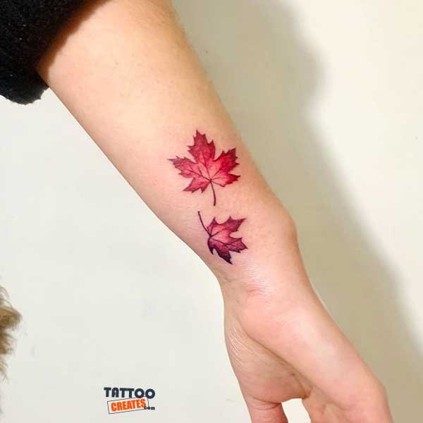 50+ Awesome Leaf Tattoos With Meaning (New Designs)