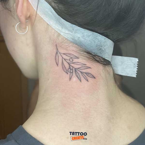 60+ Stunning Olive Branch Tattoos With Meaning (New Designs)