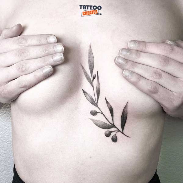 60+ Stunning Olive Branch Tattoos With Meaning (New Designs)