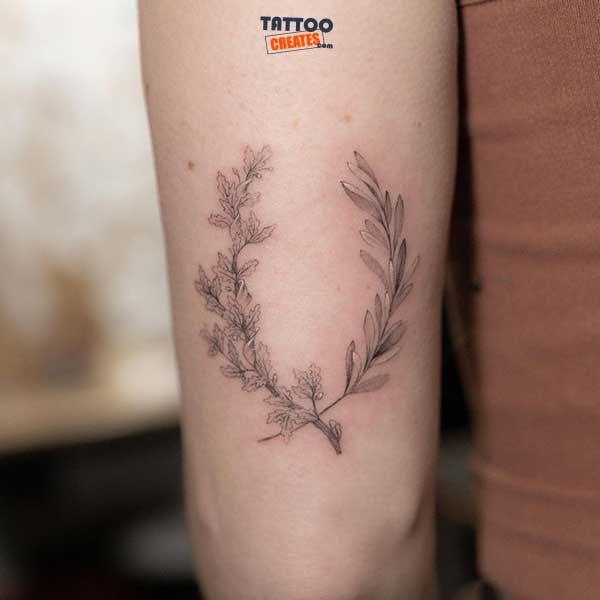 60+ Stunning Olive Branch Tattoos With Meaning (New Designs)