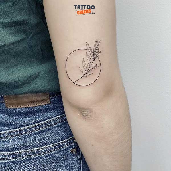 60+ Stunning Olive Branch Tattoos With Meaning (New Designs)