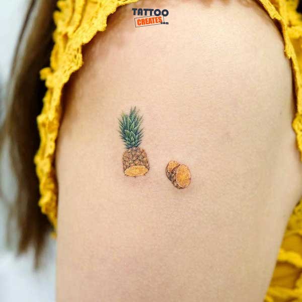 80+ Wonderful Pineapple Tattoos With Meaning (New Designs)