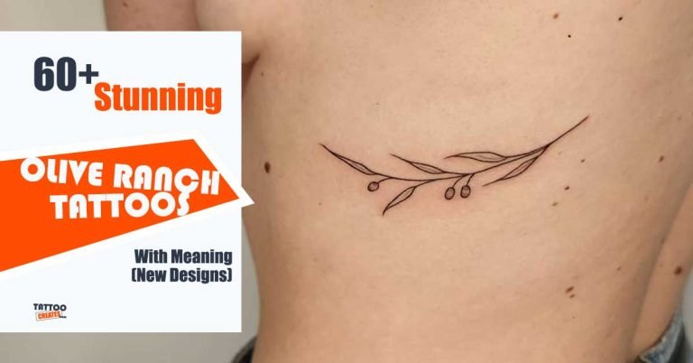 60+ Stunning Olive Branch Tattoos With Meaning (New Designs)