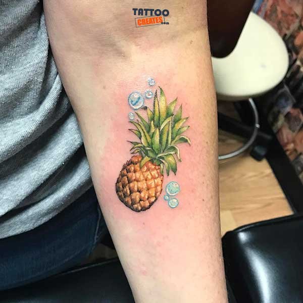 80+ Wonderful Pineapple Tattoos With Meaning (New Designs)