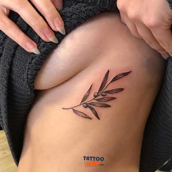 60+ Stunning Olive Branch Tattoos With Meaning (New Designs)