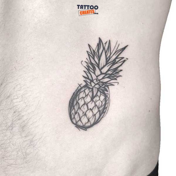 80+ Wonderful Pineapple Tattoos With Meaning (New Designs)