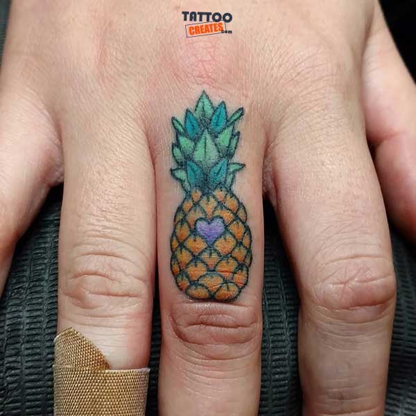 80+ Wonderful Pineapple Tattoos With Meaning (New Designs)