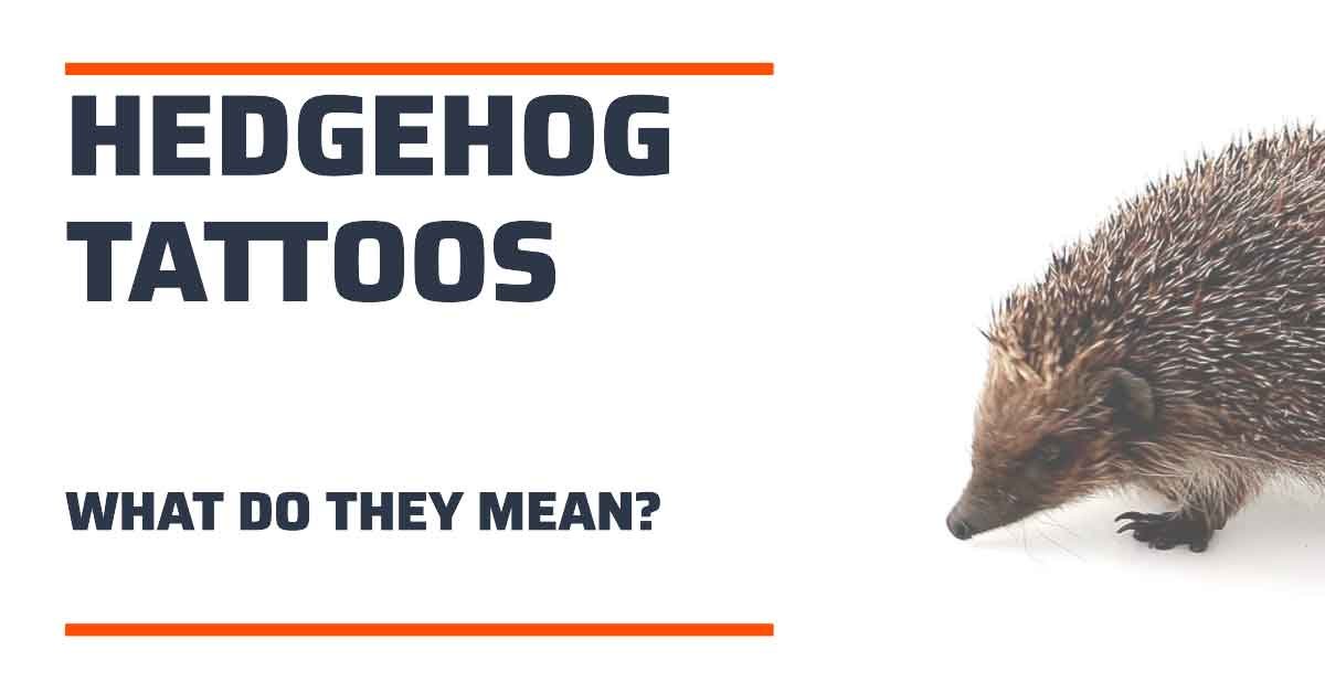 What Does a Hedgehog Tattoo Symbolize