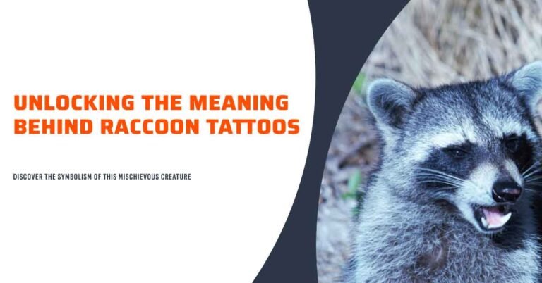 What Does a Raccoon Tattoo Symbolize?